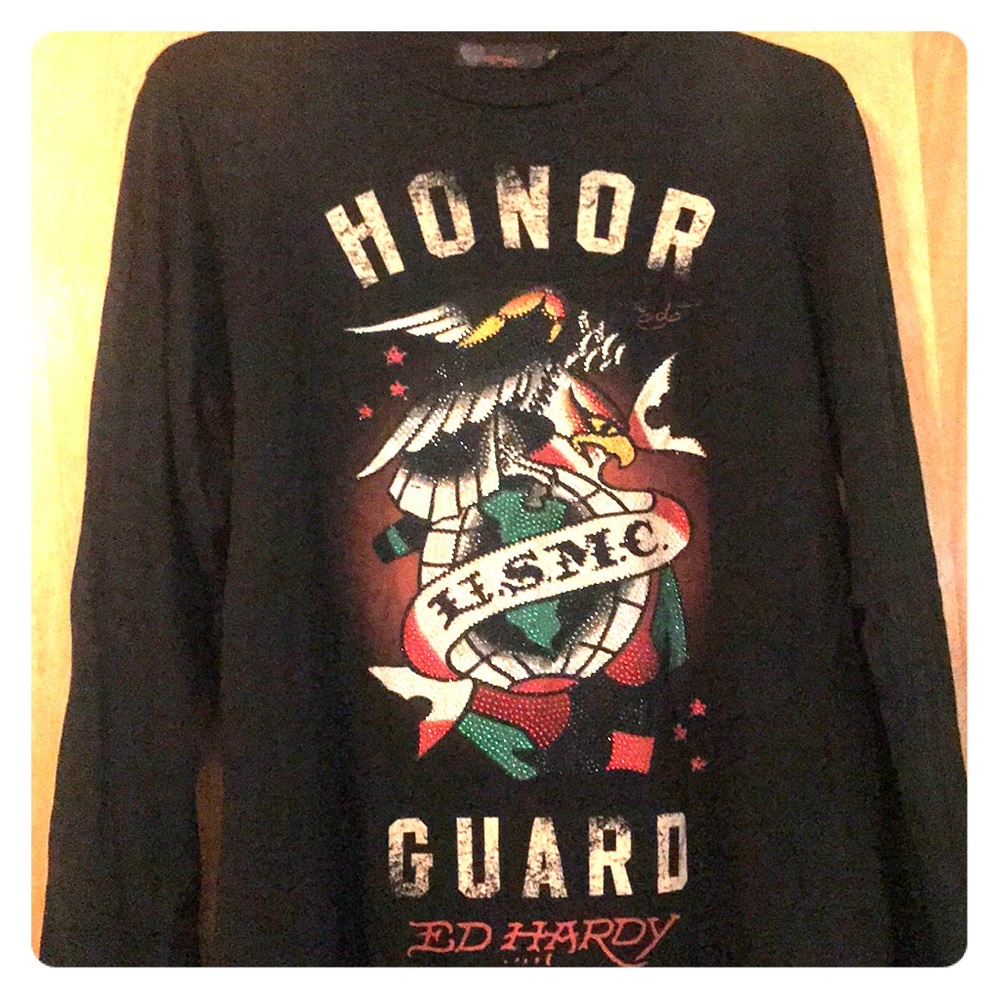 Ed Hardy Men’s Long Sleeve Shirt